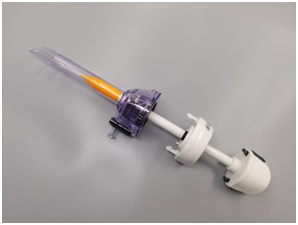 Instructions for single-use trocar for laparoscopy (Part 2)