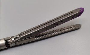 Endoscopic stapler ချုပ်ရိုးကျည်တောင့်အသစ်